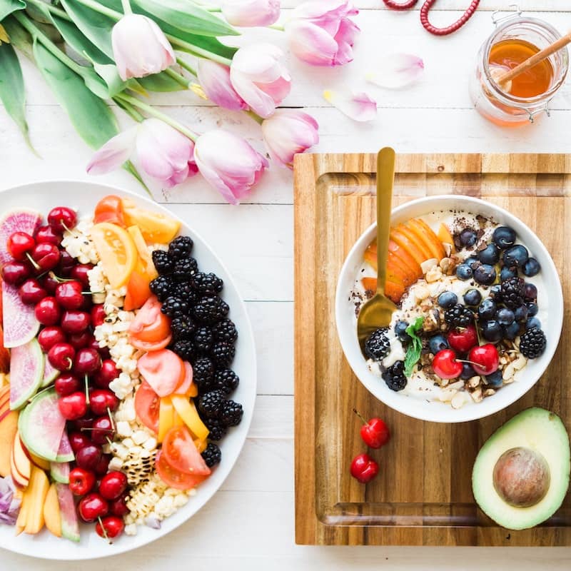 Gallery of nicely arreanged food